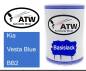 Preview: Kia, Vesta Blue, BB2: 500ml Lackdose, von ATW Autoteile West.